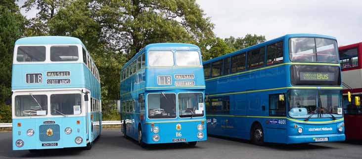 Walsall buses at SHOWBUS international 2018